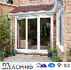  UPVC/ PVC Sliding Door Garden Glass Serurity Door for Residential House