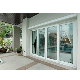 Single Glass/ Double Glass UPVC Plastic Sliding Doors China Factory