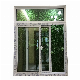  Australian Standard Glass Windows and Doors Manufacturer Plastic Sliding Doors for Balcony