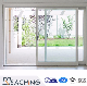 Conch Profile Elegant Design Double Glass UPVC/PVC Sliding Door for Residental House