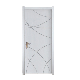  Waterproof Interior Wood Plastic Composite WPC PVC Door