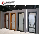 Hotel Villa Interior Waterproof Sunproof Bathroom Toilet Glass Flame Retardant Kitchen Glass Wooden Plastic Security Sliding Swing Door