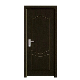 Solid Wood Internal PVC Plywood Interior Wooden Door Design