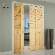 Factory Price Interior Wet Room Bathroom Toilet Frosted Fiberglass Molded PVC Aluminum Hinges Casement Glass Swing Door