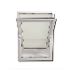 High Standard Bathroom PVC UPVC Casement Window Awning Window Size