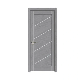 Factory Direct Sale Building Material Folding Wood Grain PVC Interior Home Door