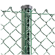  5%off Galvanized PVC Coated Chain Link Cyclone Diamond Mesh Barbed Wire Fence Used in Farm/Shool Sport/Garden/Pool Decorative Angle Post Fencing
