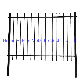 Residential & Commercial Ornamental Steel Wrought Iron Fence. manufacturer