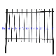 Residential & Commercial Ornamental Steel Wrought Iron Fence.