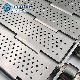 Corrosion Rust Resistance Stainless Steel Perforated Metal Hinged Steel Mesh Conveyor Belt for Biscuits Bread