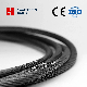  Stainless Greased Customized Sisal Core 6*25f-FC Types Steel Wire Rope Hoist Traction Cable Cord for Elevator 18mm 19mm 20mm 22mm Factory