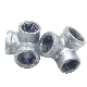 Galvanized Iron Connections Gi 90 Side Outlet Elbows with BS\NPT Threads Beaded or Banded