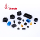  Zhongde Customized Colorful Molding Square Pipes Cap / End Plugs / Plastic End Caps for Steel Tube