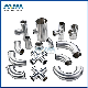  Sanitary Stainless Steel Clamp U-Type Reducing Tee 3A/SMS/DIN/ISO/Idf 304/316L