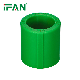 Ifan Free Sample Factory PPR Fitting Green Equal Socket PPR Pipe Fitting