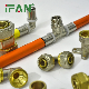 Ifan Factory Wholesale Pex Pipe Fitting Custom Brass Fitting Pex