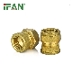 Ifan Customized Gas Fitting Brass Socket Brass Compression Fitting Pex Fittings