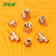  Ifan Factory Direct Sales Brass Male Threaded Coupling Water Pipe Fitting