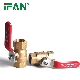 Ifan Custom Brass 1/2"-2" Inch Forged Fittings Thread Brass Ball Valve