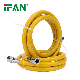 Ifan Wear Resistant Plastic PVC Wrapped Gas Stainless Steel Corrugated Pipe manufacturer