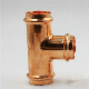 Copper Pipe Fittings for Refrigeration and Air Conditioning Tee