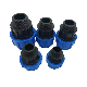 HDPE Compression Fittings Male-Thread Coupling
