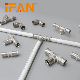 Ifan Pex Pipe Fittings Full Sizes 16-32mm Thread Tee Elbow Socket Pex Brass Press Fittings manufacturer