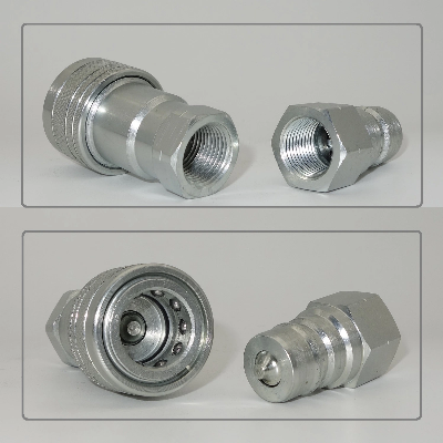 ISO7241-1A Naiwo Factory Poppet Valve Quick Coupler Pipe Coupling G3/8" Quick Connector