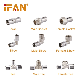 Ifan Hot Sell 16-32mm Brass Connectors Threaded Brass Pex Press Fittings