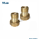  Certificated Lead Free Eco C46500 Brass Water Meter Tailpieces Water Meter Connection Coupling