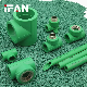 Ifan Plastic Equal Diameter Water Tube Coupling Threaded PPR Pipe Female Tee Reducer Fittings