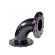 Di Pipe Fitting En545 Ductile Iron Flanged 90 Degree Elbow Sanitary Pipe Fitting