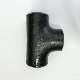  ANSI B16.9 Carbon Steel A234 Wpb Seamless Round Carbon Steel Black Mild Pipe Fitting Seamless Equal Butt Welded Straight Reducing Tee