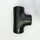 ANSI B16.9 Carbon Steel A234 Wpb Seamless Round Carbon Steel Black Mild Pipe Fitting Seamless Equal Butt Welded Straight Reducing Tee