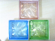  High Quality Inner Color Hollow Glass Blocks/Glass Bricks for Decoration with Size 190*190*80mm Tinted