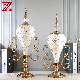 Factory Made Tabletop Metal Ornament Glass Acessoriess for Home Decor