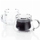 Double Wall Insulated Borosilicate Glass with Handle for Coffee/Tea/Water/Wine Travel Mug Cup