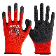 Factory Supply Attractive Price Polyester with Latex Safety Work Glove
