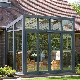 Modern Design Patio Sunroom Well Designed Curved Glass Sunrooms Greenhouse Sunroom manufacturer