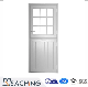  High Quality Conch Profile White UPVC/PVC Window Plastic Casement Window for Bathroom