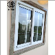  UPVC/PVC Double Glass Window Plastic Sliding Window with High Quality