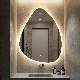 Bathroom Irregular Wall Mirror Backlit Vanity Mirror with Lights