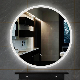 Round Decorative Mirror Wholesale Bathroom Mirror Illuminated Backlit Cosmetic LED Wall Mirror with Anti-Fog