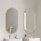  Magnified Jh Glass High Standard Golden Frame Mirror From Reliable Supplier