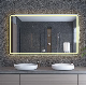 Bezel-Less Rectangular Shape Wall Mounted Vanity Smart LED Mirror for Bathroom