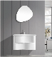 Modern Wall Mounted Hotel Style PVC Bathroom Cabinet Bathroom Vanity manufacturer