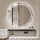  Hot Selling Touch Switch Senor LED Mirror Lamp Bathroom Makeup Mirror Round Shape Intelligent Lighting Decorative for Home Hotel
