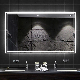 Large Bathroom Wall Mirror with LED Lights, Demister Touch Sensor Rectangular manufacturer