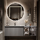  Modern Hotel European Style Supplier Plywood Single Sink Water Resistant Bathroom Vanity Bathroom Mirror Cabinet with Sink