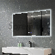 Frameless Large Rectangle Wall Defogger Mirror Touch Screen Control LED Light Dressing Full Body Bath Mirror for Bathroom